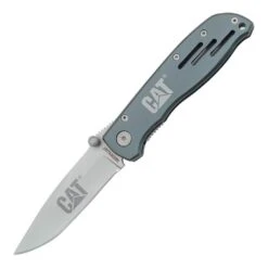 Caterpillar CAT46 Linerlock Folding Knife (Grey)