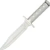 Avenger Retro Style Survival Knife Silver | Hollow