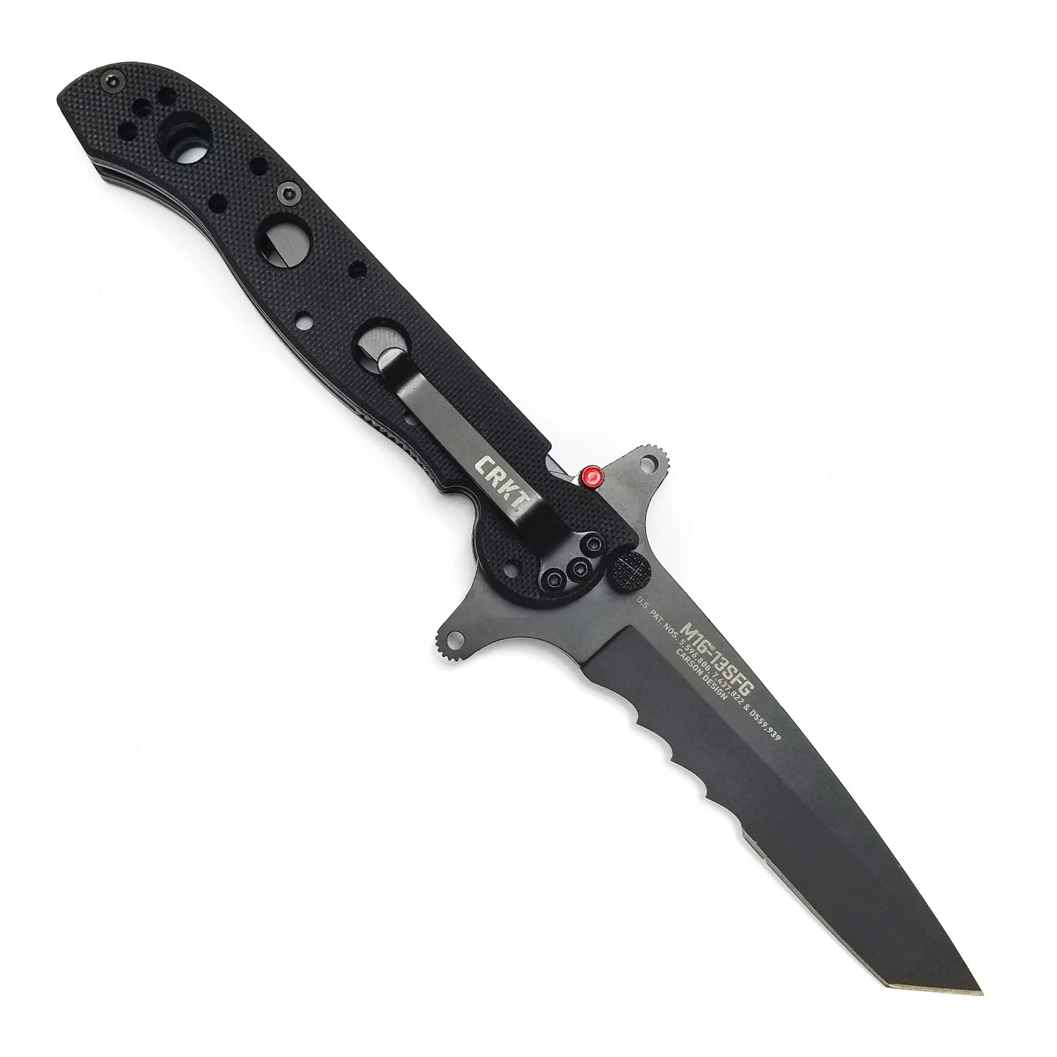 CRKT M16 13SFG Tanto Folding Knife | Black, 8Cr14 - Image 3