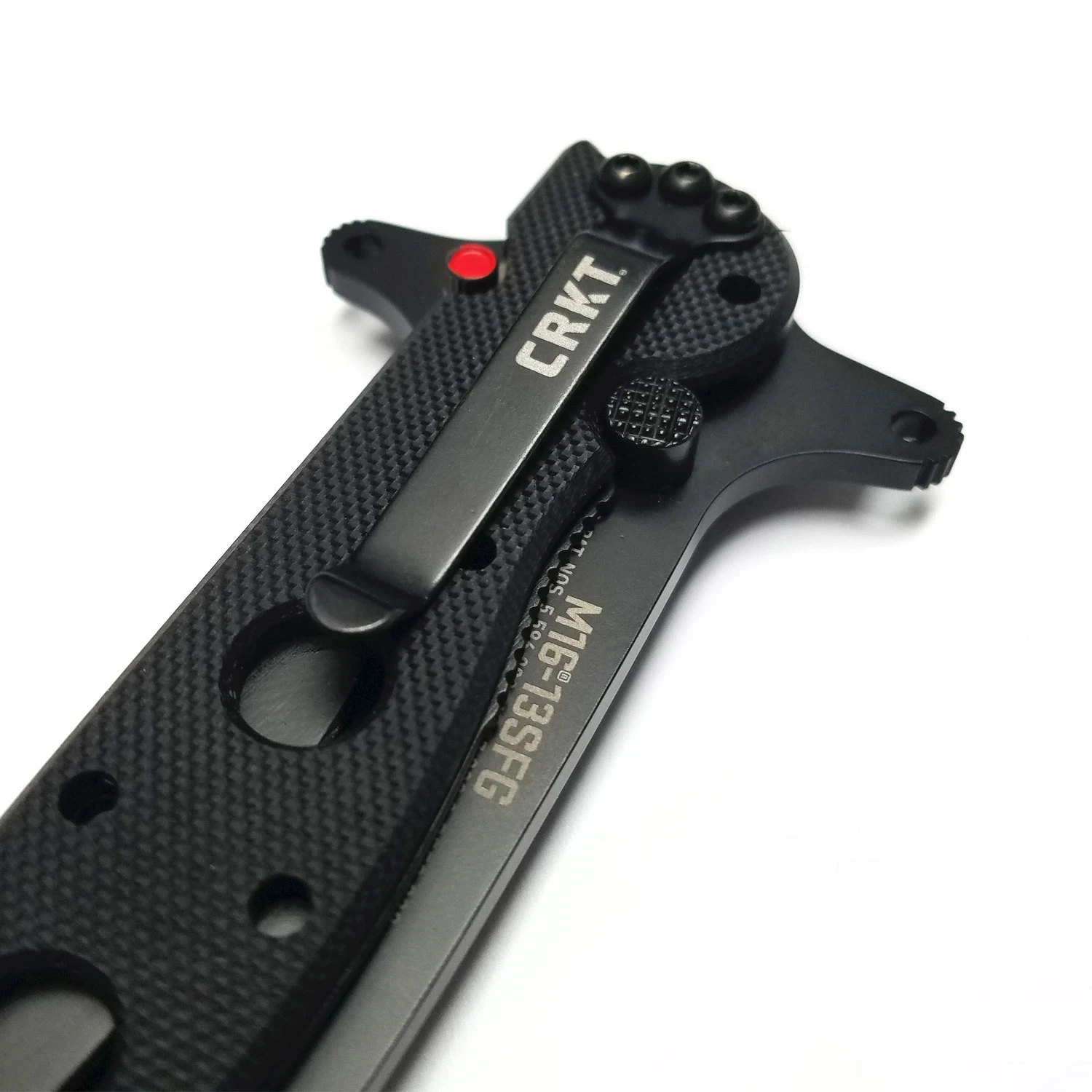 CRKT M16 13SFG Tanto Folding Knife | Black, 8Cr14 - Image 5