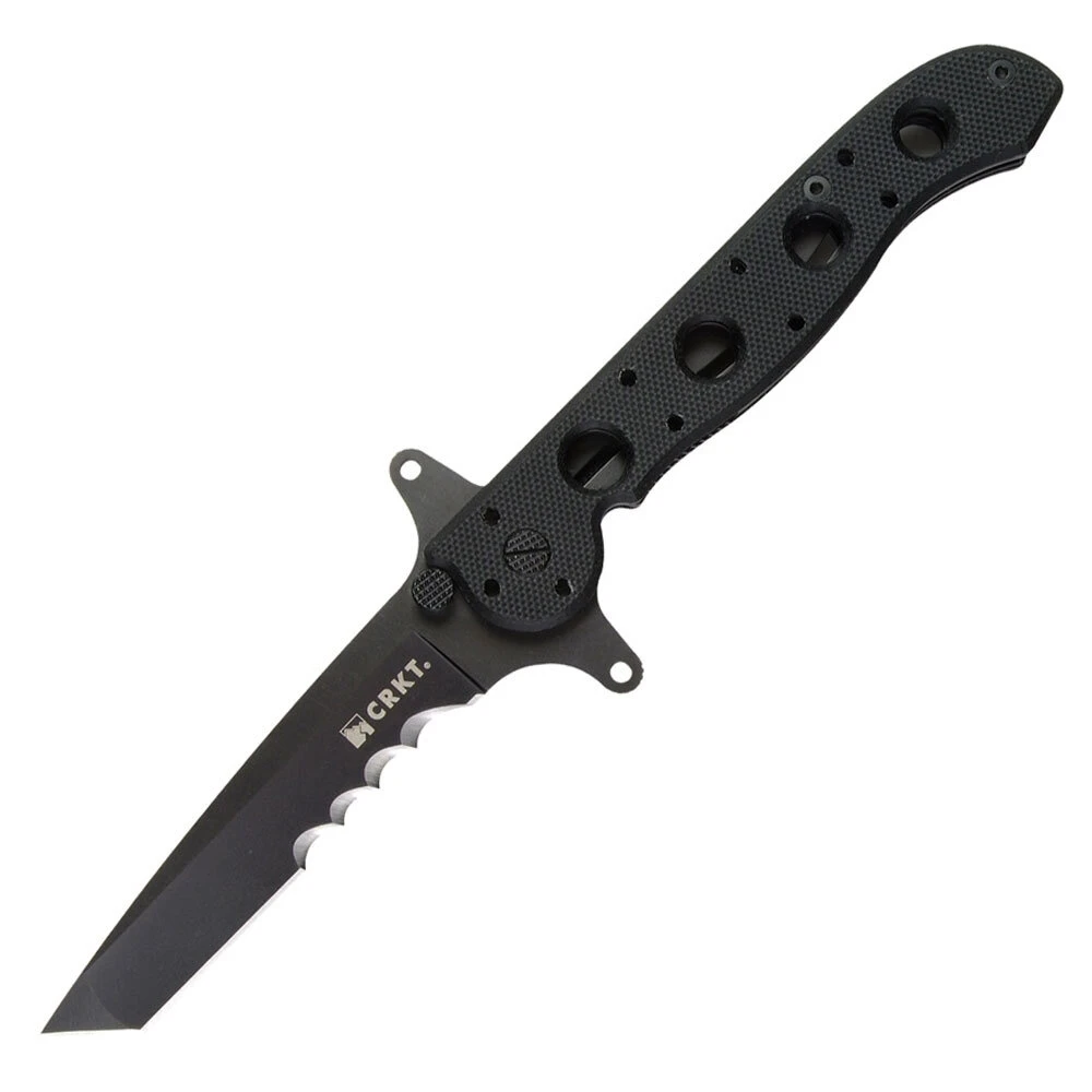 CRKT M16 13SFG Tanto Folding Knife | Black, 8Cr14