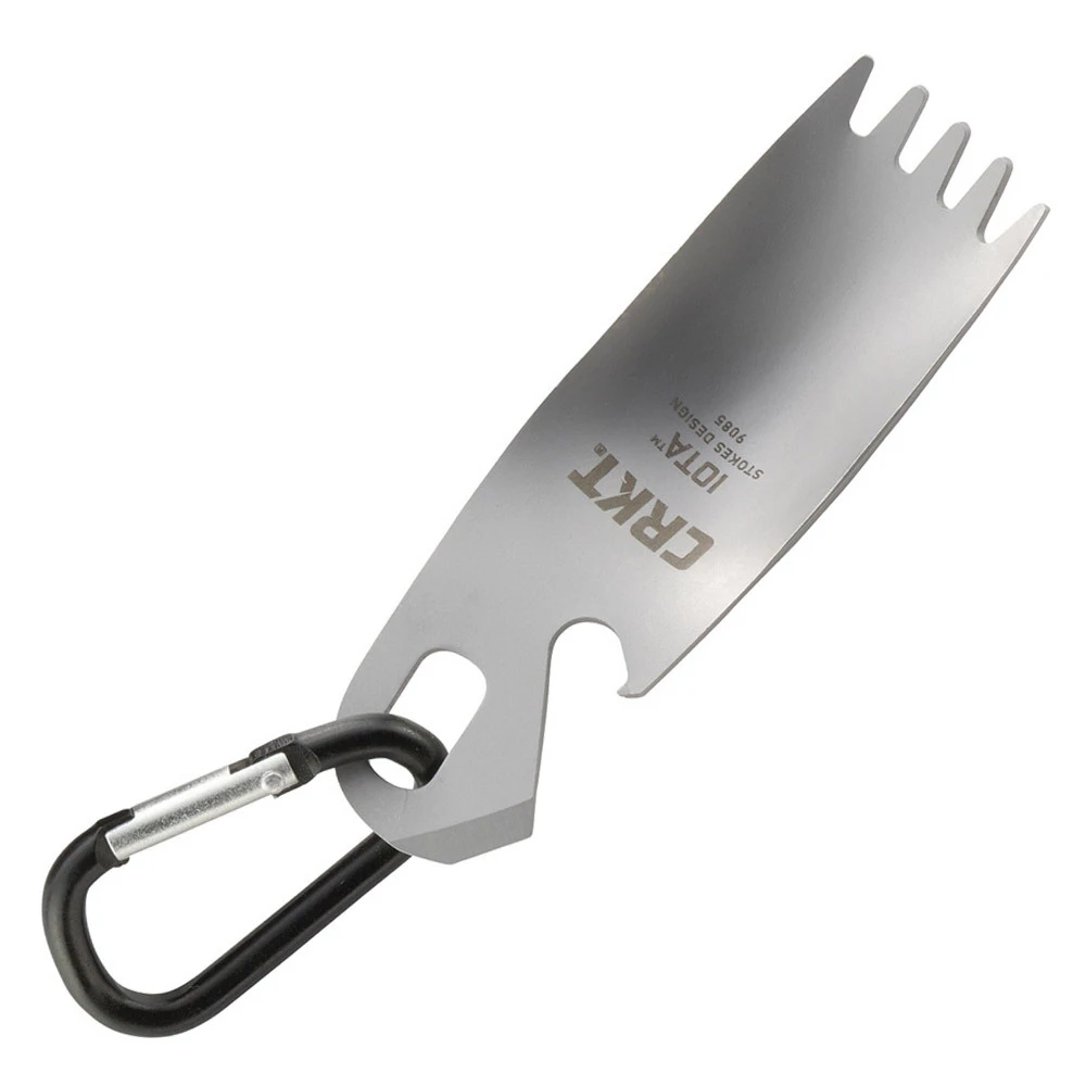 CRKT IOTA Keychain Multi Tool | Spork, Can Opener,