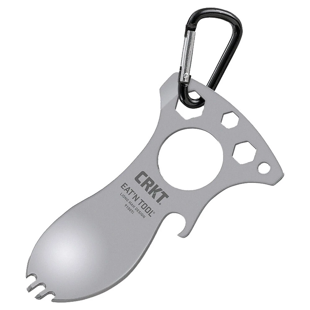 CRKT Titanium Eat'N Tool | 4" 5-In-1 Multi Tool, 3