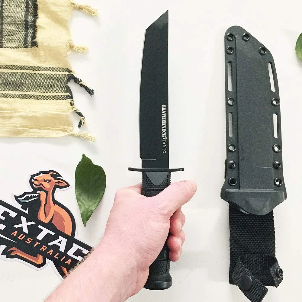 Cold Steel Leatherneck Tanto Survival Knife | 12" - Image 3