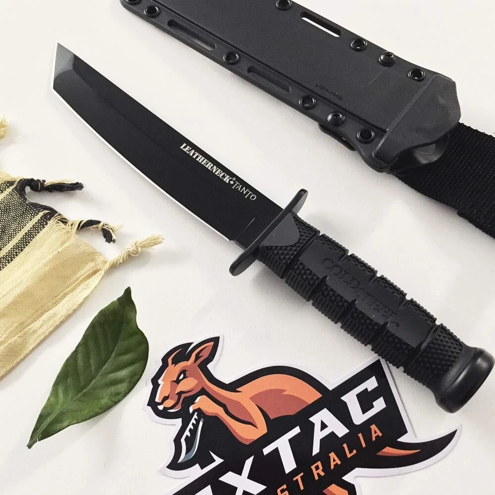 Cold Steel Leatherneck Tanto Survival Knife | 12" - Image 4