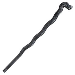 Cold Steel Dragon Walking Stick 39.5" | Black, Pol