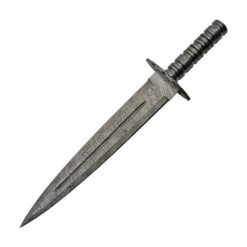 Damascus Double Edge Short Sword | 17.5" Overall O