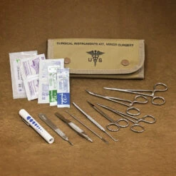 First Aid Field Surgical Instruments Kit | 10 Item