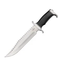 Hibben Survivor Bowie | Black Micarta Handle | Bla