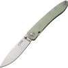 CJRB Ria Linerlock Folding Pocket Knife | Jade G10