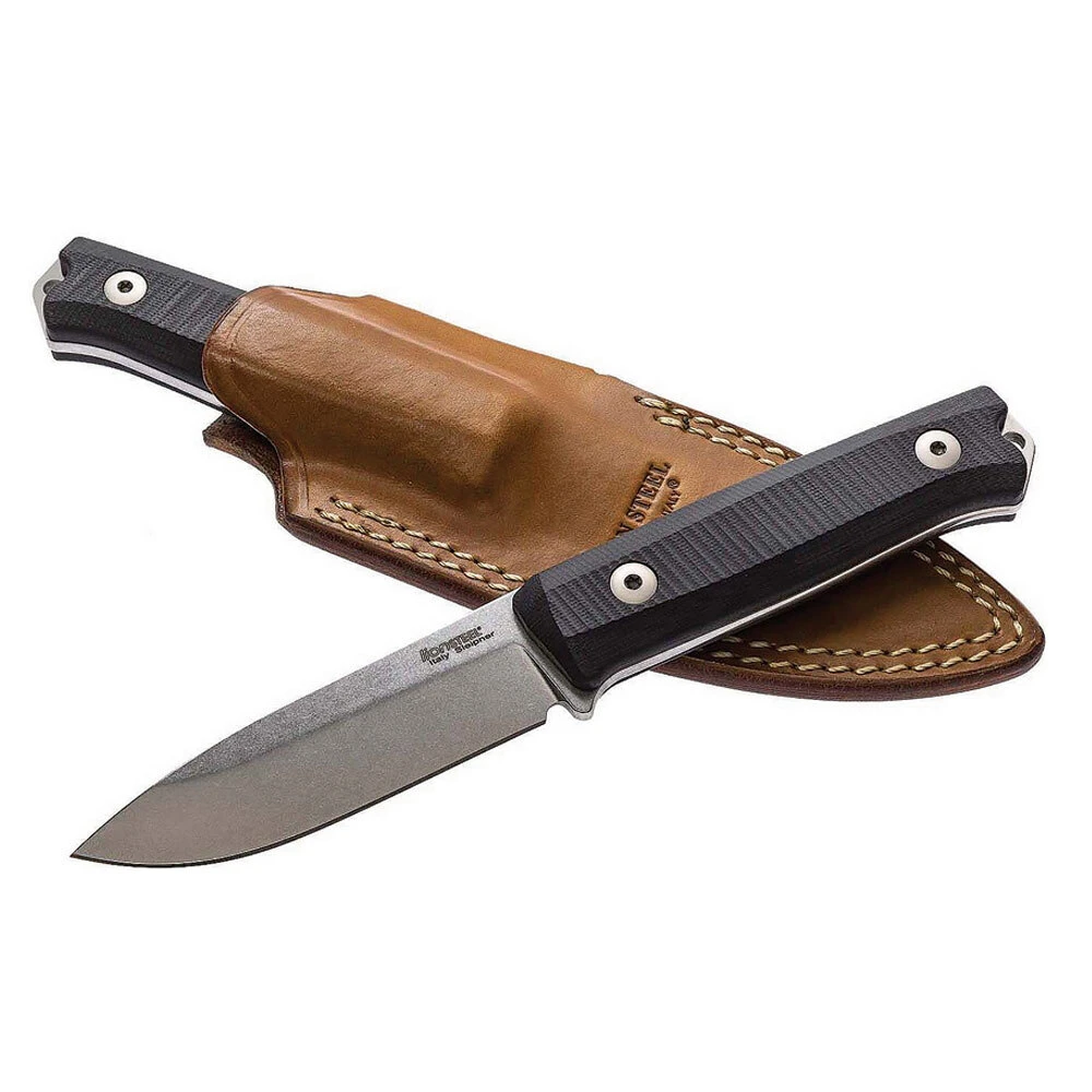 Lion Steel Bushcraft B40 Black Fixed Blade Knife | - Image 2
