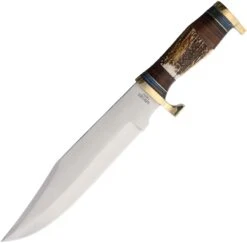 Marbles Stag Handle Bowie 10" Stainless Blade | Br