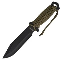 MTech Cord Wrapped Combat Fixed Blade Knife | 10.5