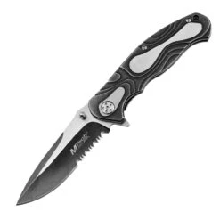 MTech Framelock Serrated Folding Knife | 3.5" Blad