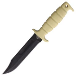 Ontario SP-1 Tan Combat Knife | 12" Overall, 1095