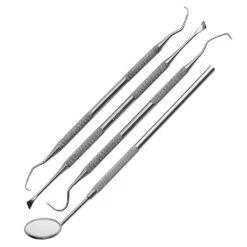 Scraping Tools 4 Piece Set | Stainless Steel, PA55