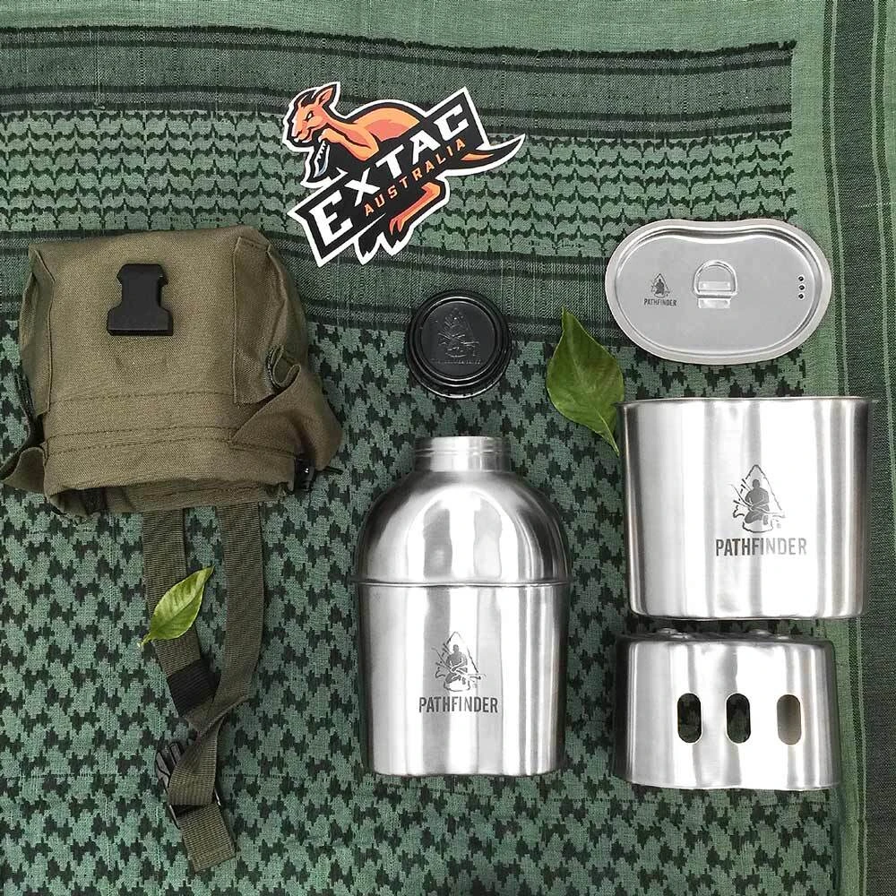 Pathfinder Canteen Cooking Set | 1153ml, Stainless - Image 6