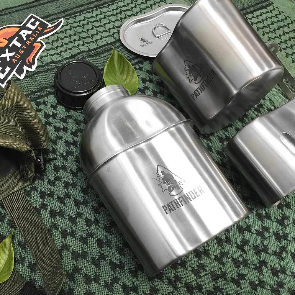 Pathfinder Canteen Cooking Set | 1153ml, Stainless - Image 7