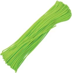 Atwood Rope MFG 3/ 32 Paracord Neon Green 100ft RG