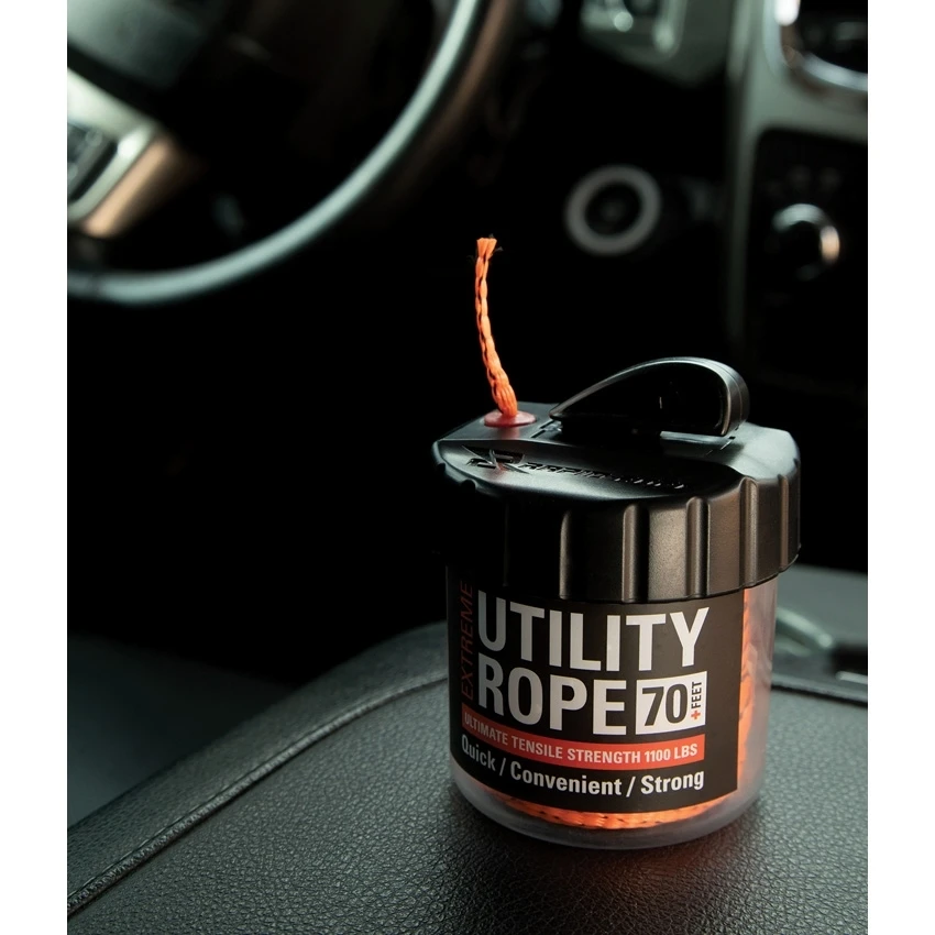 Rapid Rope Utility Rope Mini Orange | 70ft 1100 Lb - Image 2