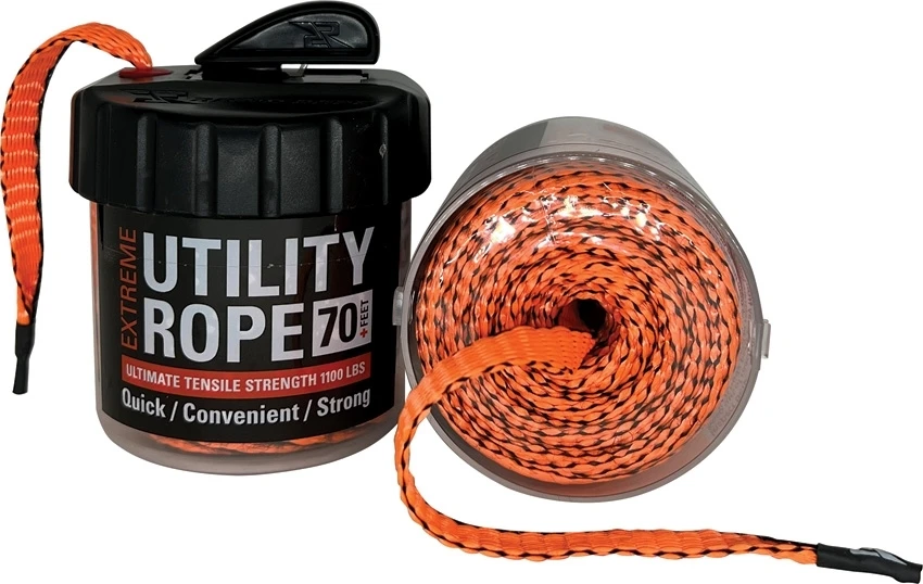 Rapid Rope Utility Rope Mini Orange | 70ft 1100 Lb