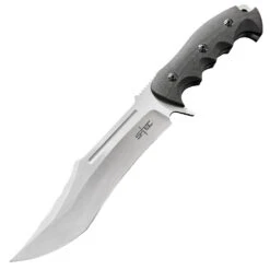 S-TEC Full Tang Bowie Knife | 11.75" Overall, Clip