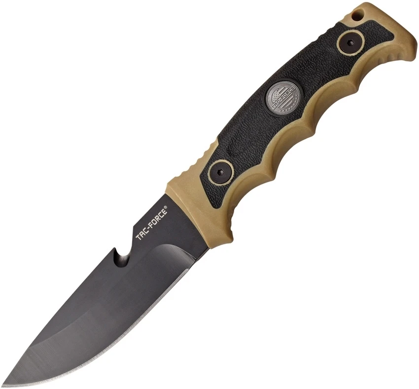 Tac Force Delta 3 Tactical Fixed Blade- Tan TFFIX0