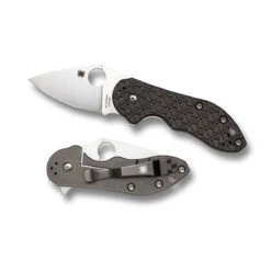 Spyderco Dice Titan- Carbon Fiber/ G-10 CTS XHP Bl