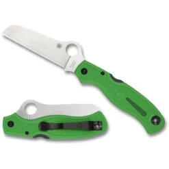 Spyderco Atlantic Salt Lightweight Green FRN Plain