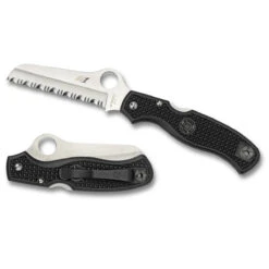 Spyderco Atlantic Salt Rescue Lightweight Black FR